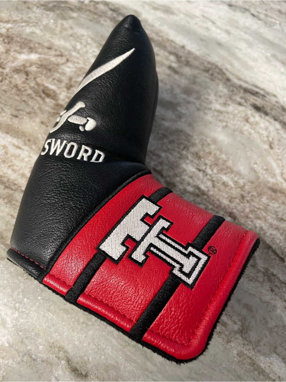 Texas Tech “Swing Your Sword” Golf Blade Putter Cover